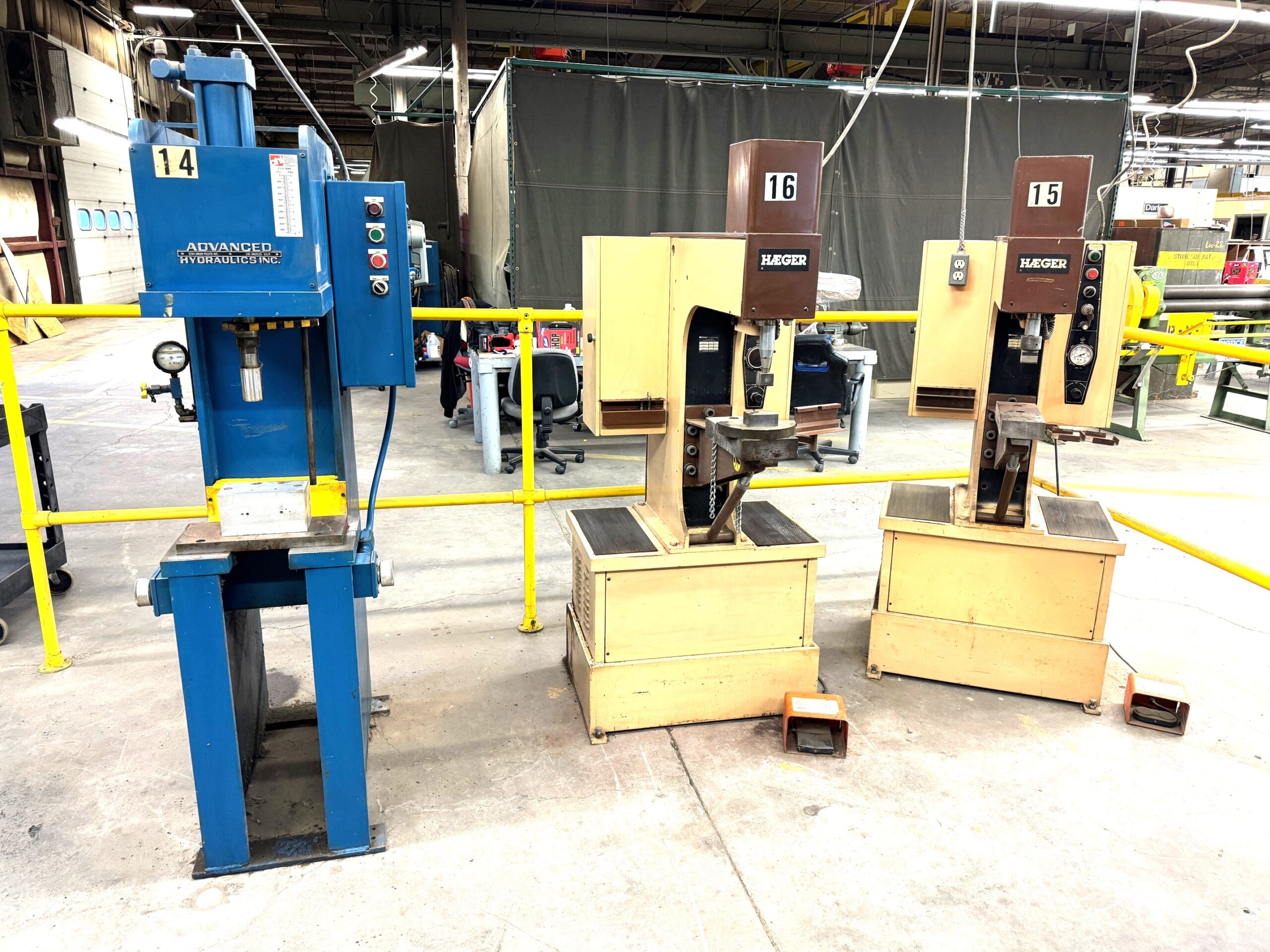 NEW PHOTO PAGE 2 HAGER INSERTION PRESSES