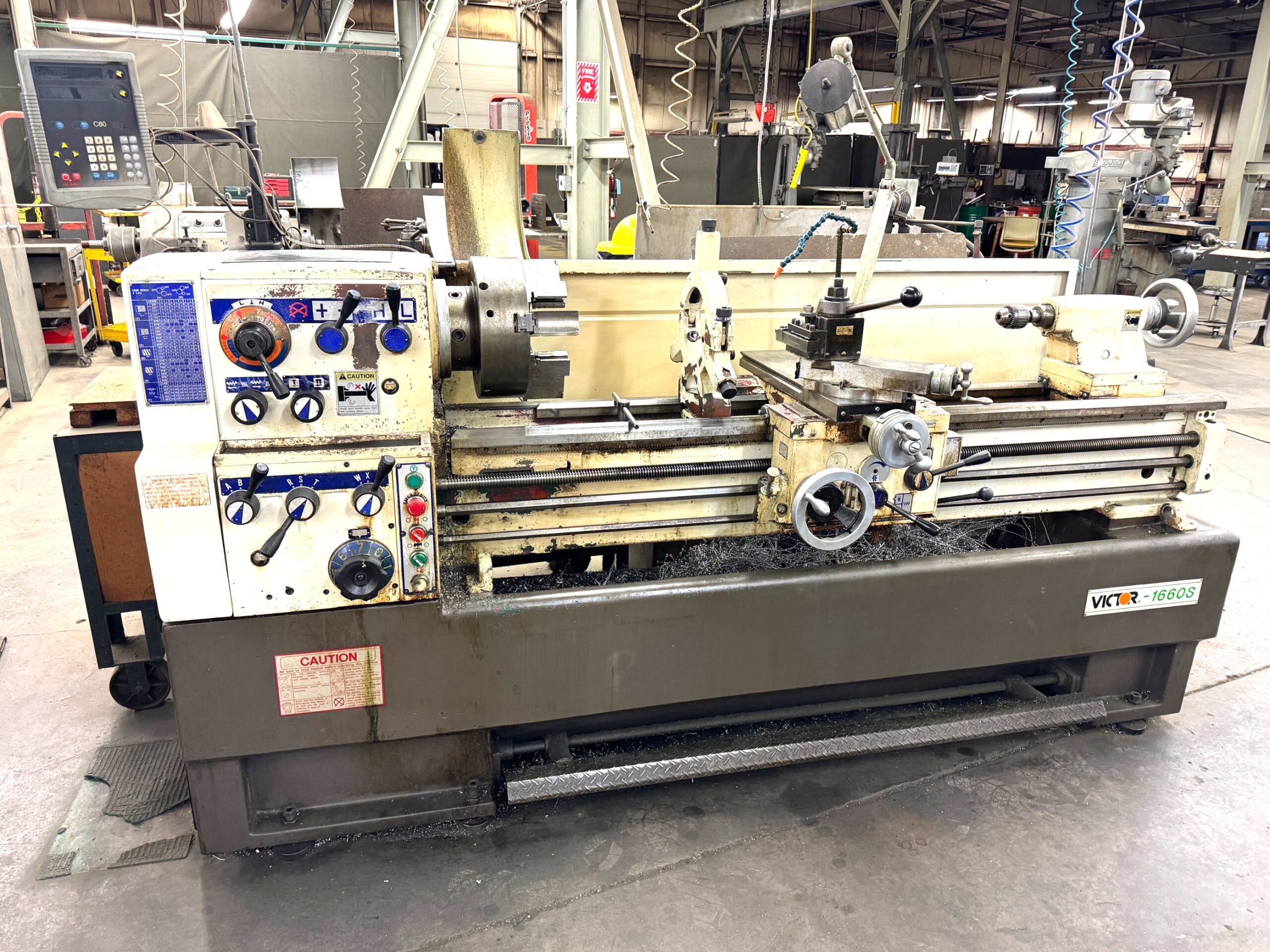 NEW PHOTO PAGE 2 VICTOR ENGINE LATHE